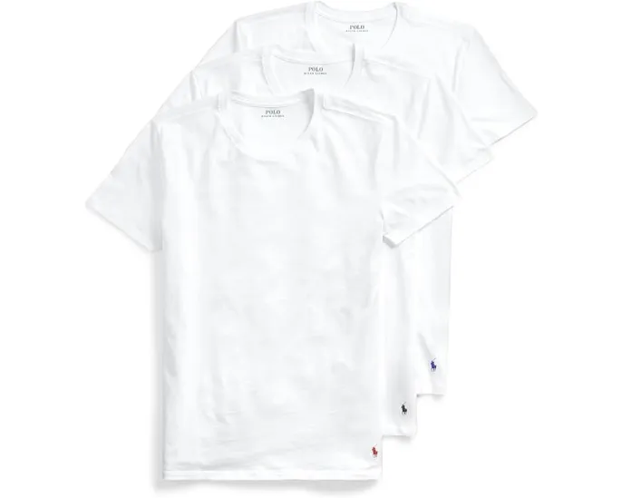 Футболки Polo Ralph Lauren Slim Fit с влагоотводящим эффектом 3 упаковки