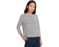 Топ с полосками и лодочкой от Eileen Fisher из льна
