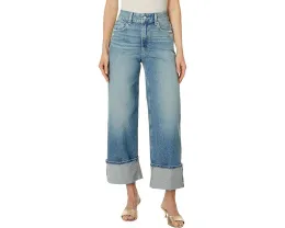Paige джинсы Sasha Ankle Wide Cuff в поношенном стиле Storybook