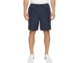 Легкие теннисные шорты Lacoste из тафты с алмазным переплетением