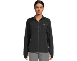 Куртка Columbia Arctic Crest Hybrid Full Zip с технологией Omni Heat Arctic и прорезями для большого пальца
