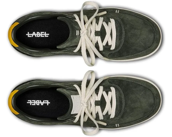 Кроссовки LABEL GT Pony Hair Low из замши с конским волосом