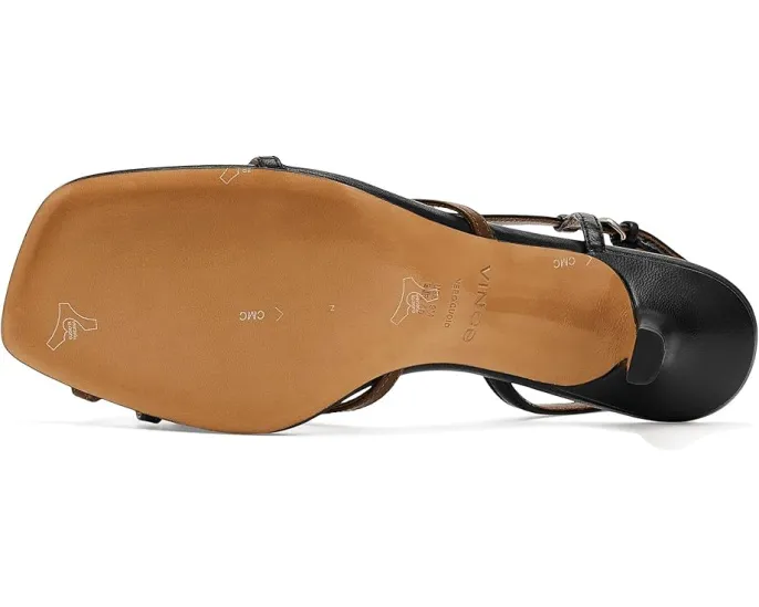 Сандалии Vince Lilian с ремешком на пятке и острым каблуком