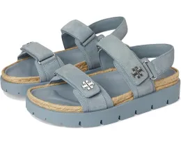 Сандалии Tory Burch Kira Rope Sport Sandal с ремешками на липучке и кожаной стелькой