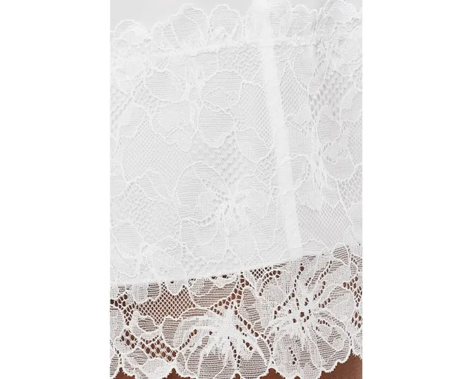 Free People нижняя юбка Party Crashers Half Slip цвета Clean Ivory
