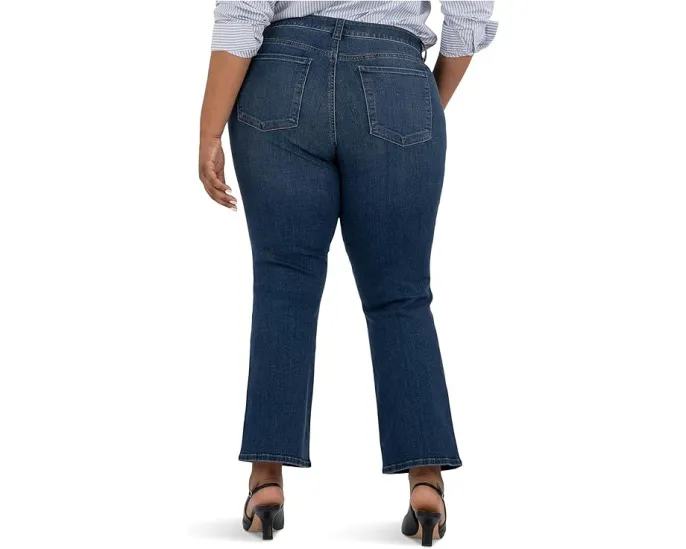 Джинсы KUT from the Kloth Plus Natalie High Rise Bootcut с двойной пуговицей на поясе