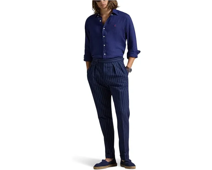 Льняная рубашка Polo Ralph Lauren Classic Fit
