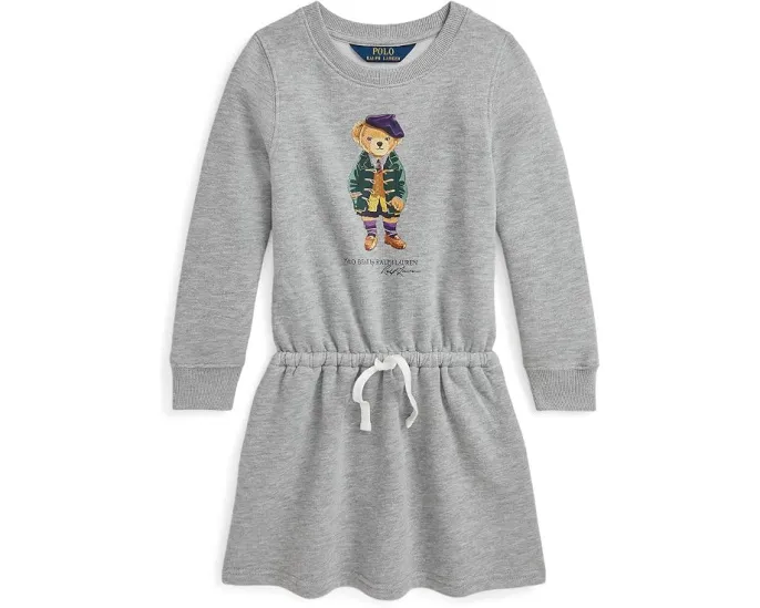 Платье Polo Ralph Lauren Polo Bear Fleece из флиса для детей