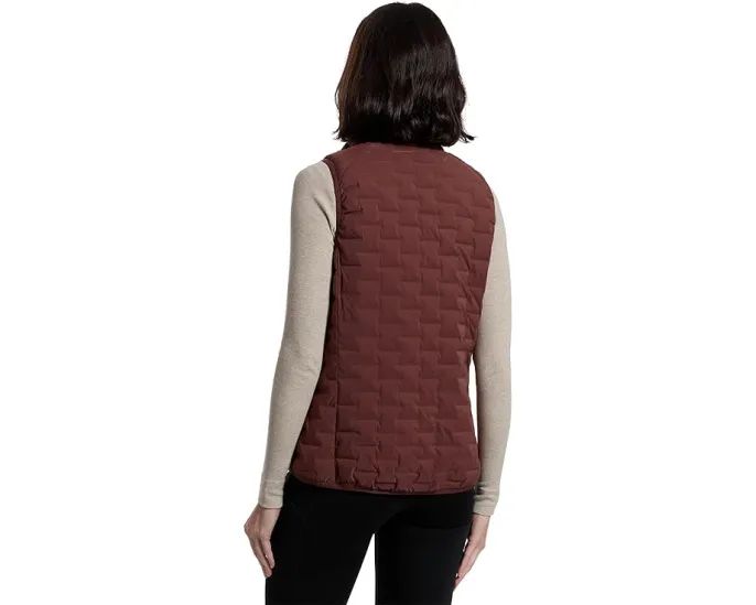 Легкий жилет Stretchdown Light с утеплителем 700 fill power и упаковывается в карман