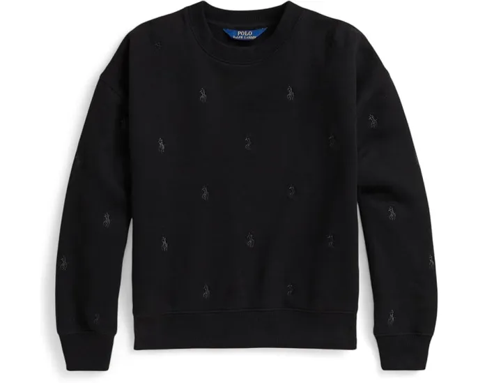 Флисовый свитшот Polo Pony от Polo Ralph Lauren Kids для старших детей