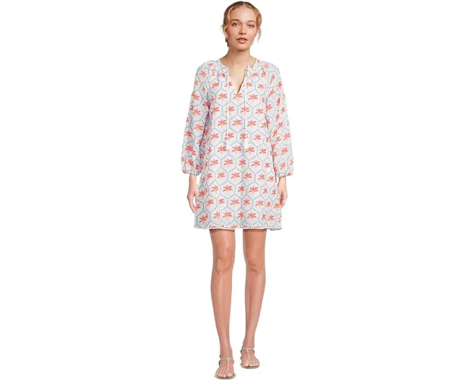 Tommy Bahama Платье Catalina Coast с вышивкой и отделкой помпонами