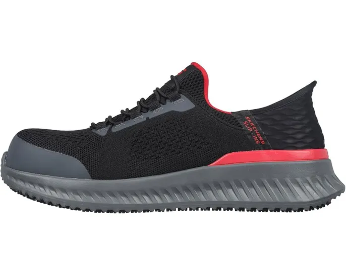 Рабочие ботинки Skechers Tilido Fletchit с композитным мыском и противоскользящей подошвой