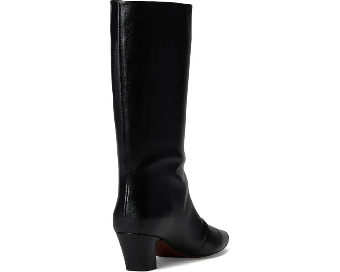 Ботинки Cleo Kicked Heel Calf Boots до икры на каблуке из спилка Loeffler Randall