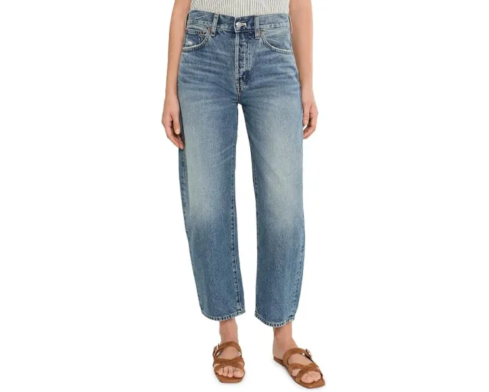 Брюки The Barrel в цвете Solstice от Madewell
