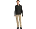 Smartwool Active Fleece Wind 1/2 Zip с ветрозащитной панелью и технологией 4-way stretch