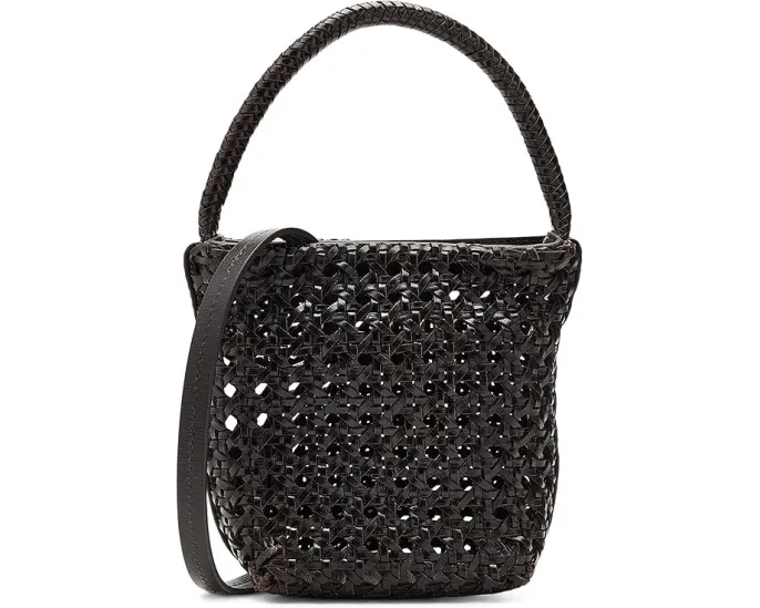 Madewell мини-сумка плетеная из ротанга The Handwoven Cane Mini Bag