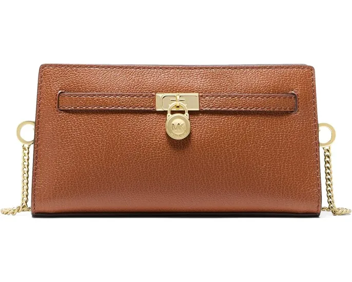 Мини кроссбоди Hamilton Moderne из зерненой кожи со съемным ремнем MICHAEL Michael Kors