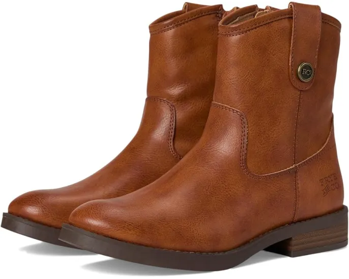 Детские короткие сапоги FRYE AND CO. Kids Girls Kellie Button Short на каблуке