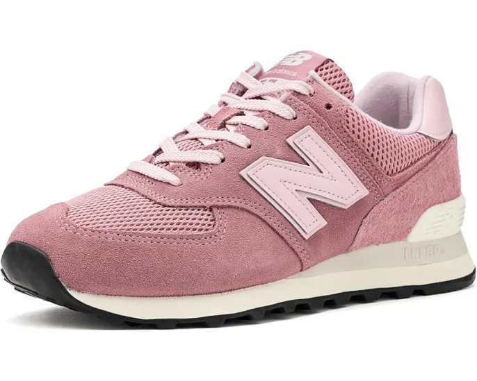 Кроссовки New Balance Classics WL574V2 с верхом из замши и сетки