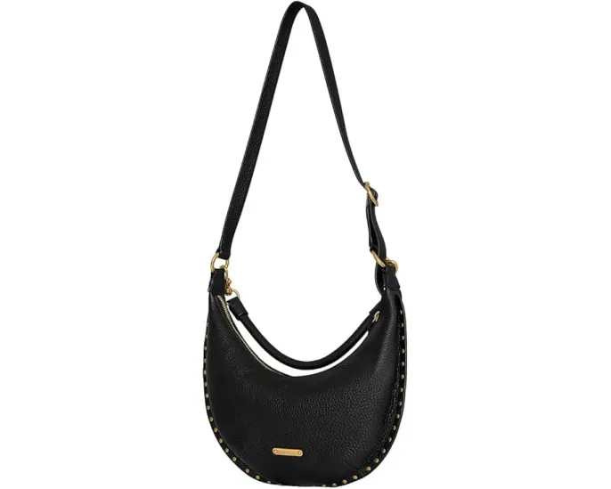 Маленькая сумка Rebecca Minkoff Darren Sm Crescent через плечо с регулируемым ремнем