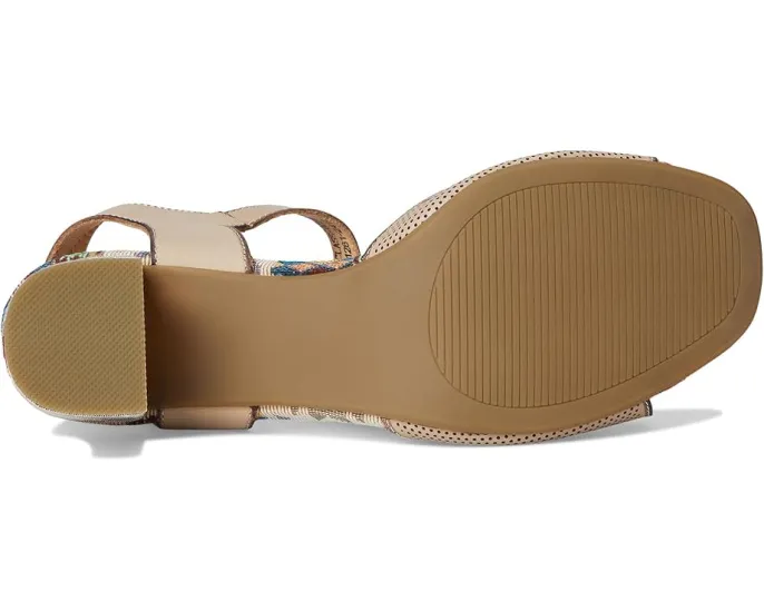 Сандалии Sassyclass с квадратным носком и ручной росписью на коже