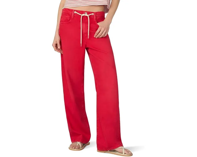 Joe's Jeans Брюки The Ryan Draw Cord с эластичным поясом на шнурке и высокой посадкой