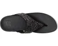 Сандалии FitFlop Lulu Multi-Tonal Glitter с перемычкой и блестками