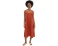 Платье Natori Terra Foil Crinkle Scoop Neck из фольгированной ткани