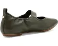 Туфли Mary Jane FitFlop Delicato Poise Leather кожаные зеленые