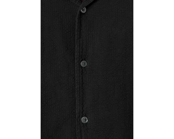 John Varvatos рубашка Dan с коротким рукавом и отложным воротником