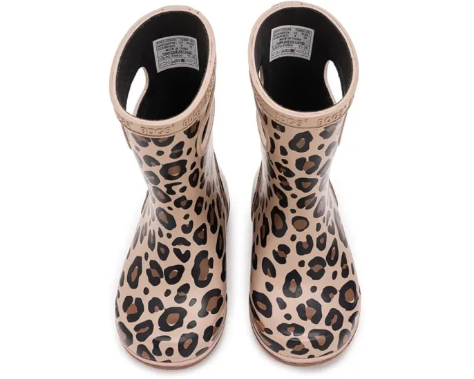 Детские сапоги Bogs Kids Skipper II Leopard с леопардовым принтом