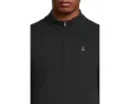 Толстовка TravisMathew Happier Hour 1/4 Zip с логотипом TM и контрастными полосками