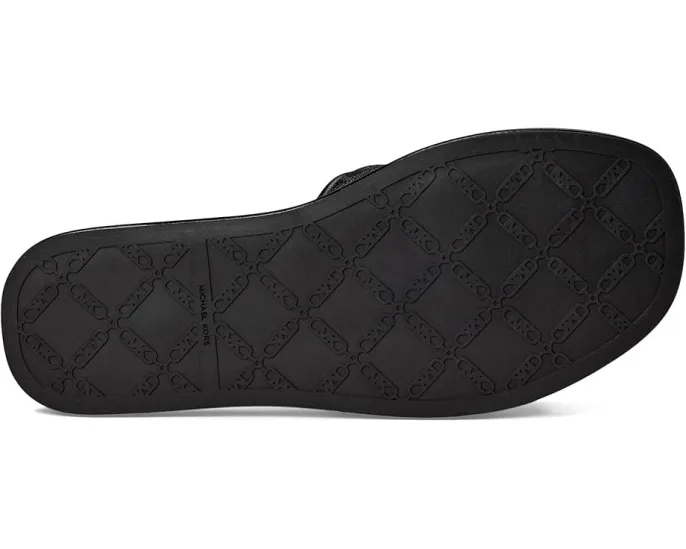 Сланцы Suki Flat с квадратным носком и регулируемой застежкой MICHAEL Michael Kors