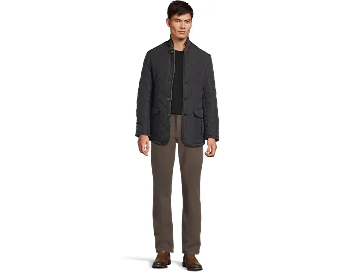 Стеганая куртка Barbour Quilted Lutz с классическим тартаном и вентиляцией