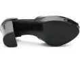 Лодочки Nine West Keela с блочным каблуком глянцевые лакированные черные