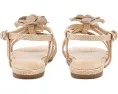 Туфли Janie and Jack Flower Flat для детей с аппликацией цветов и регулируемыми ремешками