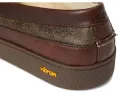 L.L.Bean Уютные тапочки Lodge Moc с овчиной и подошвой Vibram в стиле мокасин