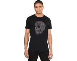 Футболка Applique Skull Tee с аппликацией John Varvatos