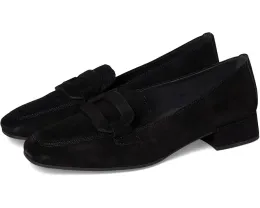 Gabor 75.261.17 замшевые лодочки с квадратным носком и пряжкой