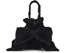 Сумка Free People Belle Velvet Bow из бархата с большим бантом