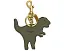 Подвеска-динозавр COACH Rexy Bag Charm из премиальной кожи