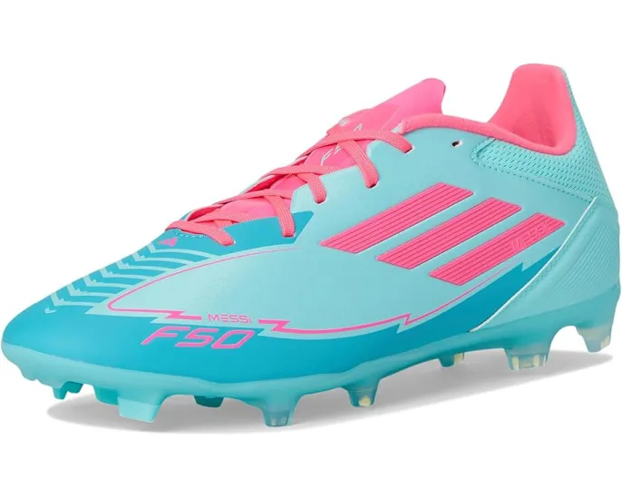 Бутсы Adidas F50 League Messi для твердого и универсального покрытия с шипами