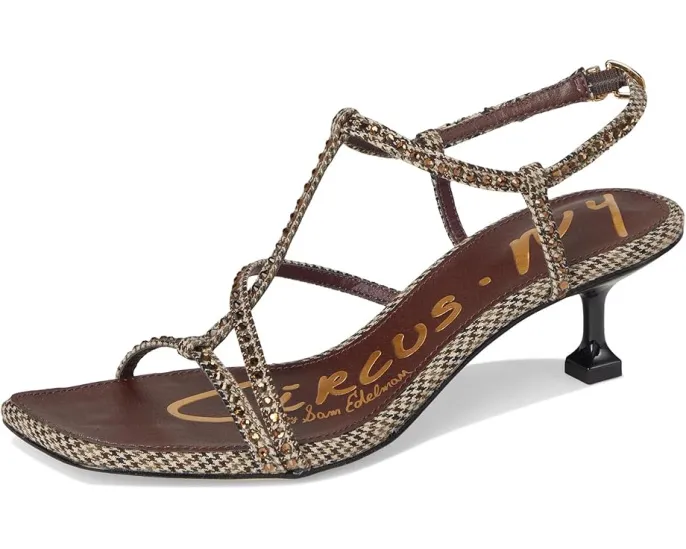 Босоножки Circus NY by Sam Edelman Jaida на котячьем каблуке с регулируемым ремешком на щиколотке