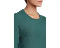 Свитер L.L.Bean Midweight Cotton Slub с воротником-стойкой и длинным рукавом