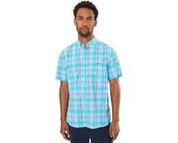 Рубашка с коротким рукавом Bimini Plaid Featherweight Performance от Vineyard Vines
