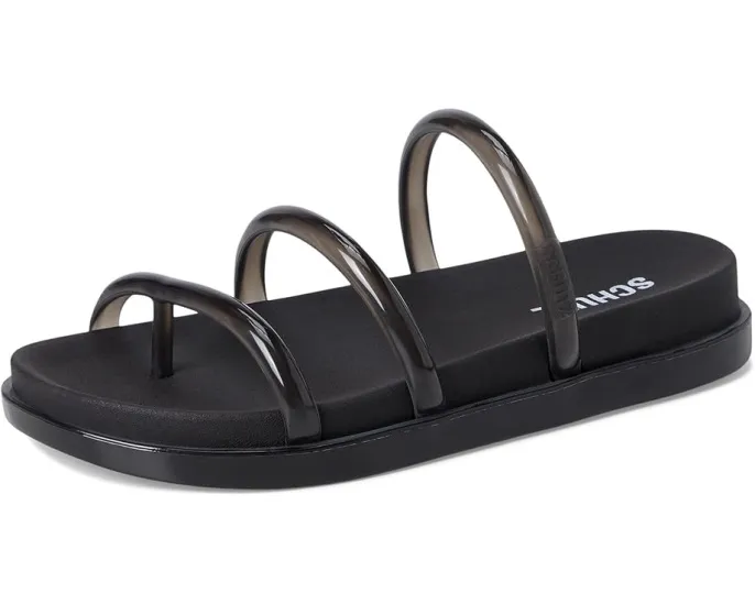 Schutz Сланцы Polly Sporty стильные с закругленным носком