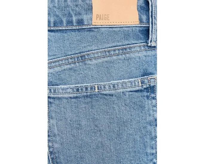 Джинсы Paige Stevie с прямыми штанинами и швами на шлевках
