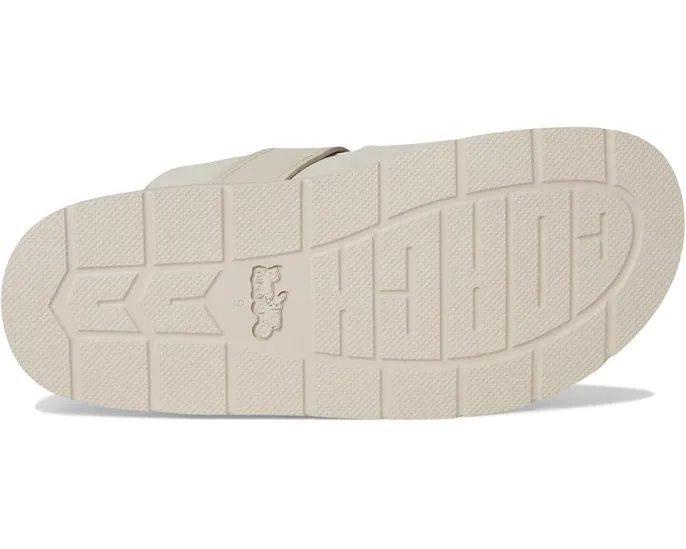 Сабо Buckle с ремешком и формованной стелькой от COACH