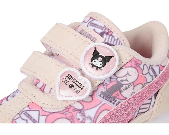 Детские босоножки Easy Rider с застежкой липучкой и принтом Hello Kitty and Friends