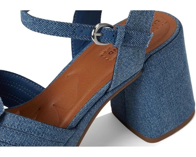 Сандалии Marrika Platform High Heel от Lucky Brand из денима с массивным каблуком и платформой